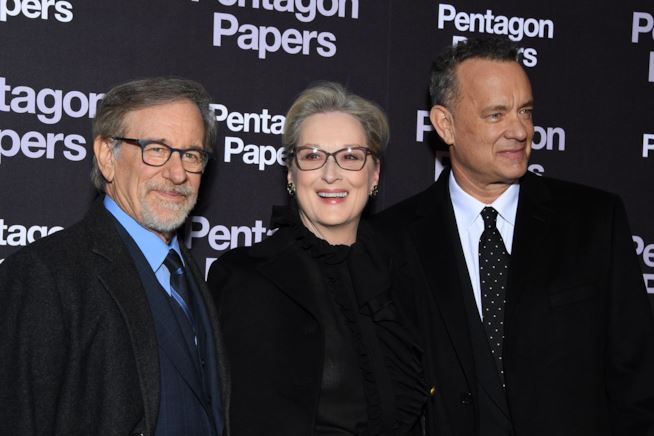 Spielberg Streep Hanks