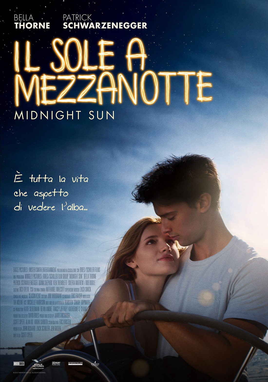 il sole a mezzanotte locandina