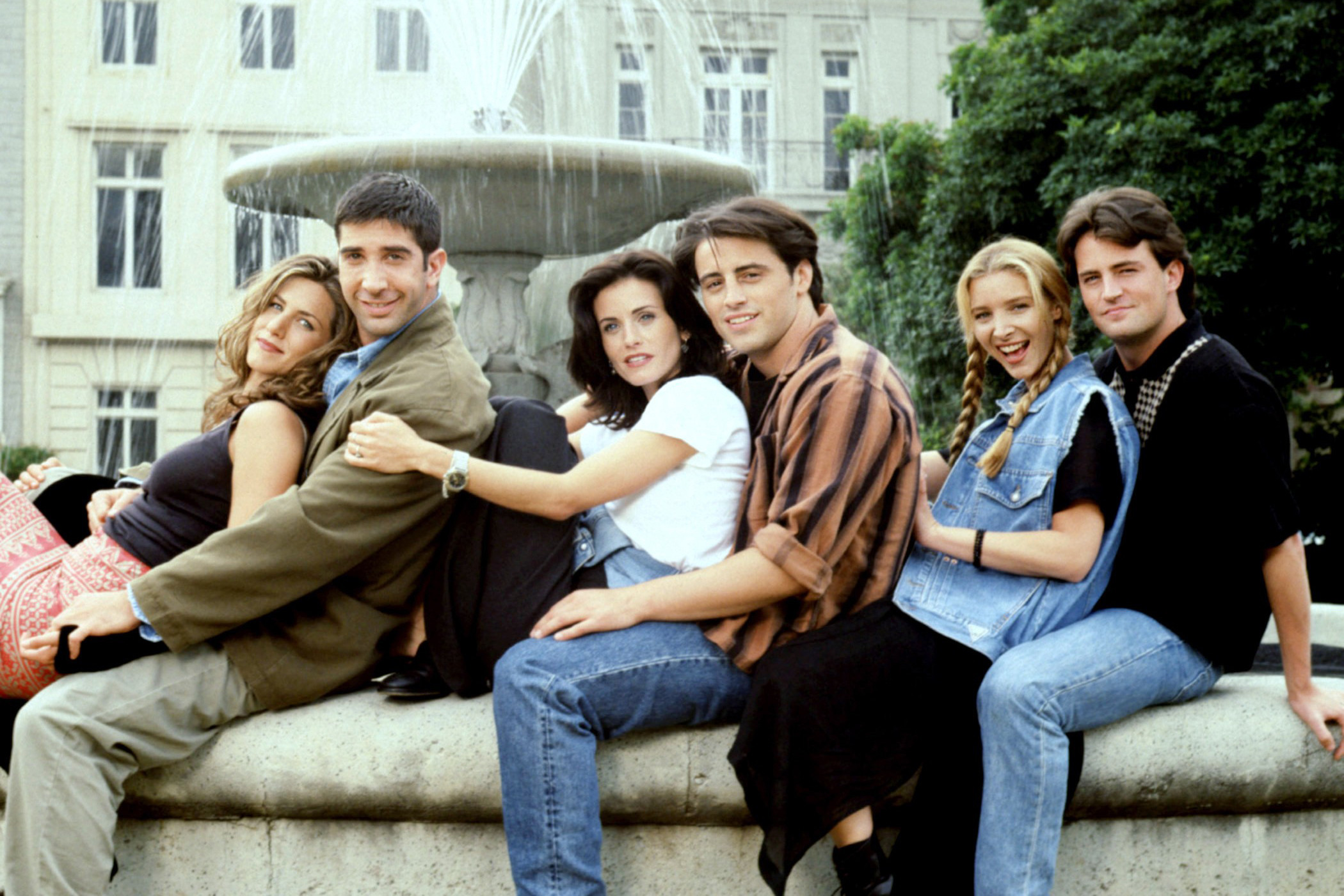 cast completo friends