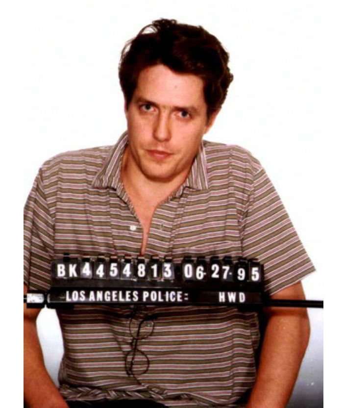 hugh grant arrestato